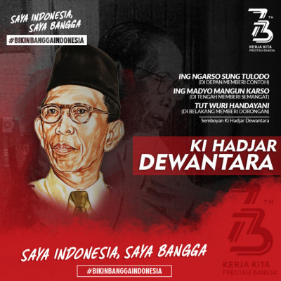 Saya Indonesia, Saya Bangga. Pahlawan Ki Hadjar Dewantara - 20180806